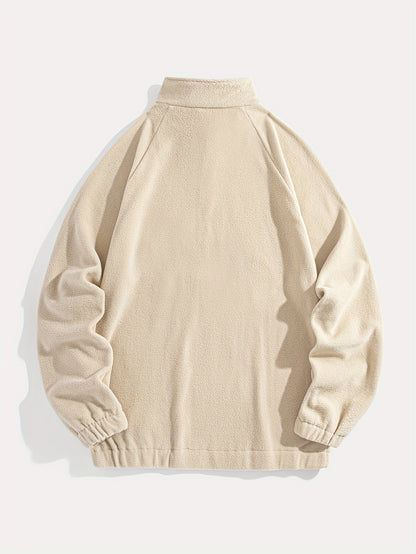 Embroidered Fleece Sweatshirt