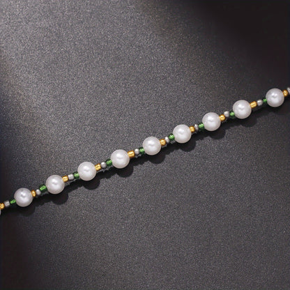 Collier de perles décontracté