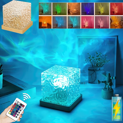 LED Water Ripple Lamp